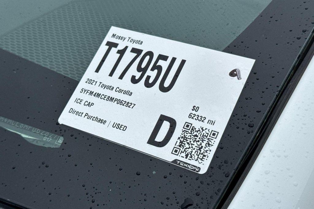 used 2021 Toyota Corolla car, priced at $19,988