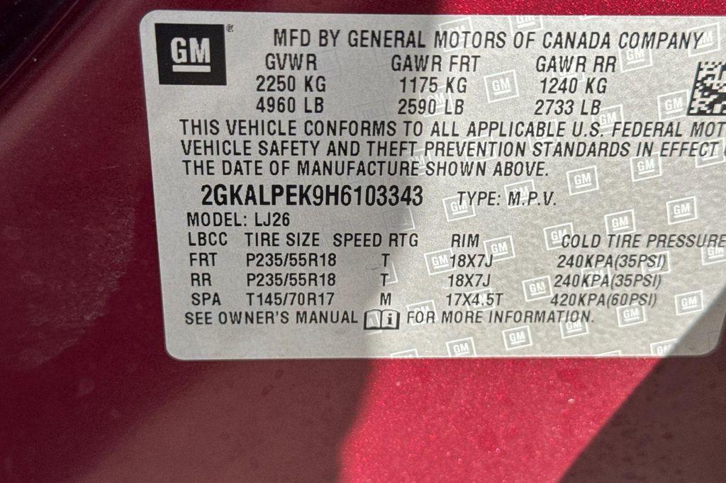used 2017 GMC Terrain car, priced at $11,988