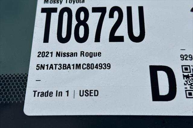 used 2021 Nissan Rogue car, priced at $17,988