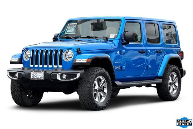 used 2022 Jeep Wrangler Unlimited car, priced at $32,988