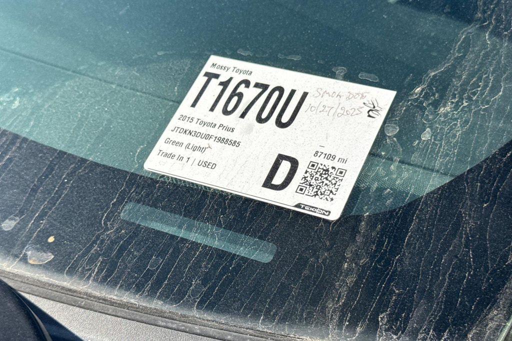 used 2015 Toyota Prius car, priced at $12,988