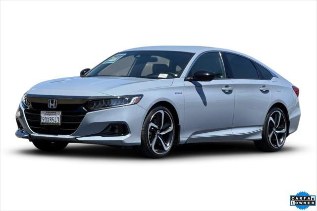 used 2022 Honda Accord Hybrid car, priced at $27,700