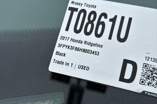 used 2017 Honda Ridgeline car, priced at $20,892