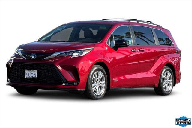 used 2021 Toyota Sienna car, priced at $43,600