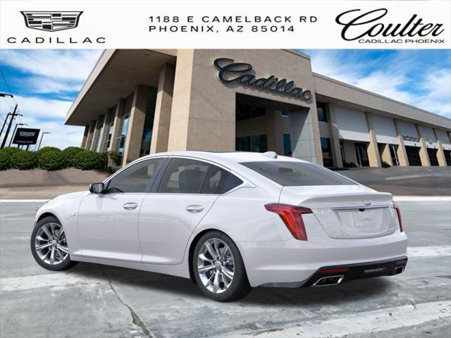 new 2025 Cadillac CT5 car, priced at $52,715