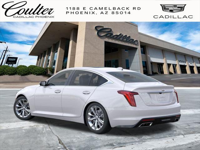 new 2025 Cadillac CT5 car, priced at $52,715