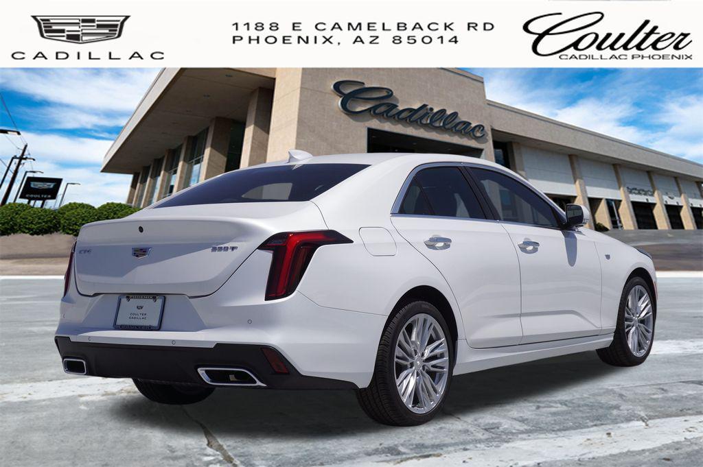 new 2025 Cadillac CT4 car, priced at $38,265