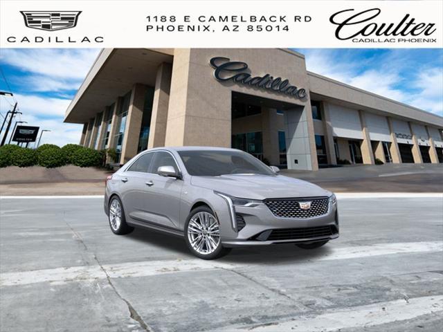new 2025 Cadillac CT4 car, priced at $41,715