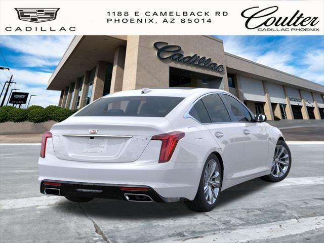 new 2025 Cadillac CT5 car, priced at $50,440