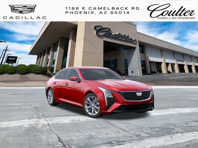 new 2025 Cadillac CT5 car, priced at $50,215