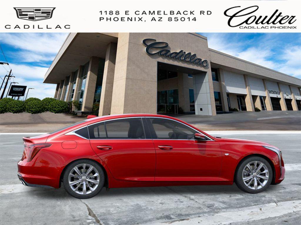 new 2025 Cadillac CT5 car, priced at $45,215