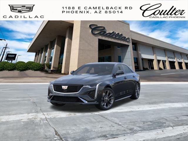new 2025 Cadillac CT4 car, priced at $45,465