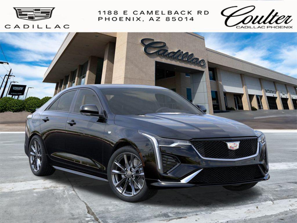 new 2025 Cadillac CT4 car, priced at $39,840