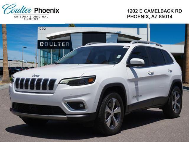 used 2019 Jeep Cherokee car, priced at $19,460