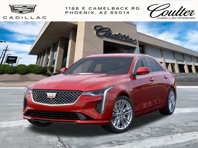 new 2025 Cadillac CT4 car, priced at $42,215