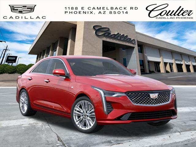 new 2025 Cadillac CT4 car, priced at $42,215
