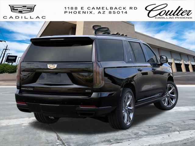 new 2025 Cadillac Escalade ESV car, priced at $117,715