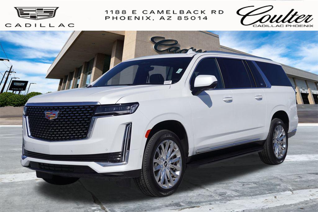 used 2023 Cadillac Escalade ESV car, priced at $65,560