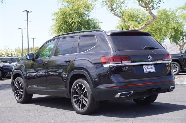 used 2021 Volkswagen Atlas car, priced at $26,444