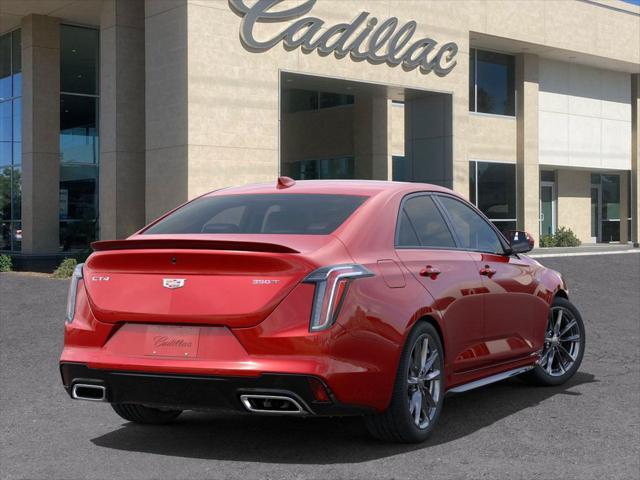 new 2025 Cadillac CT4 car, priced at $45,415