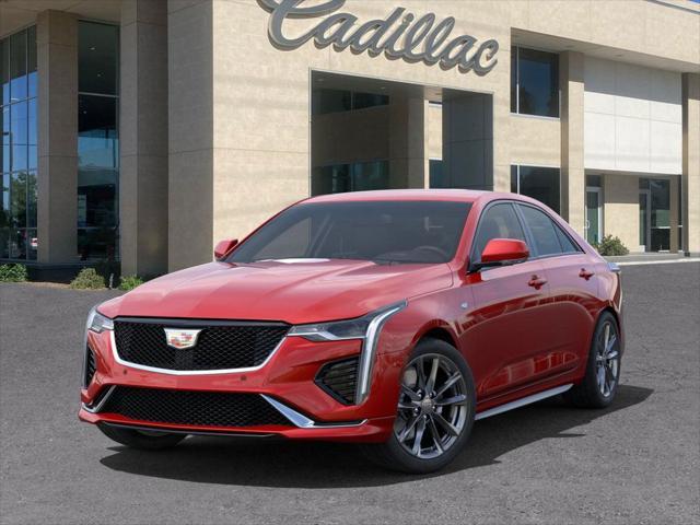 new 2025 Cadillac CT4 car, priced at $45,415