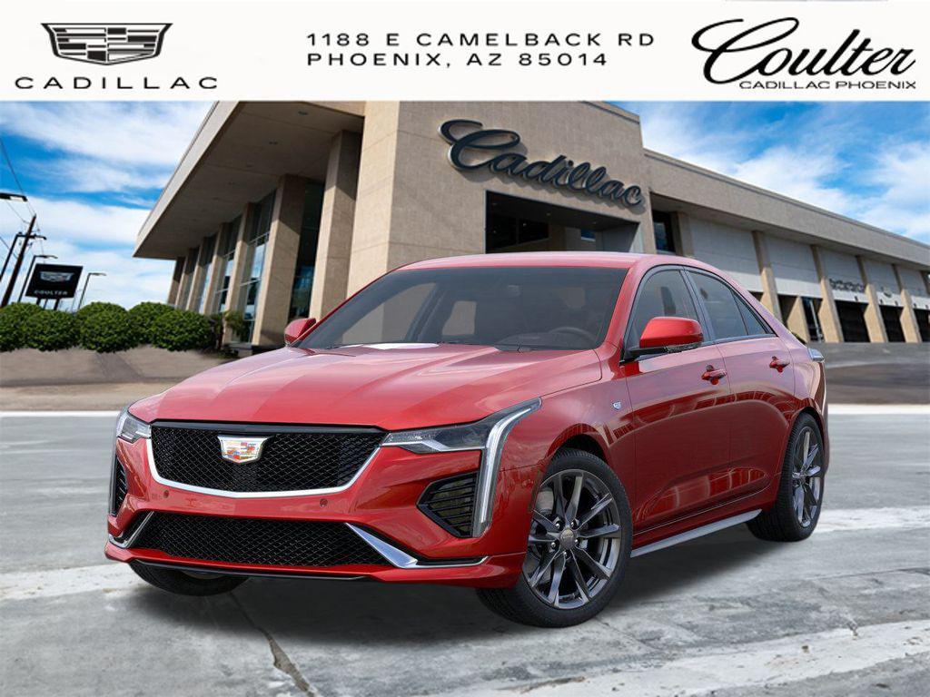 new 2025 Cadillac CT4 car, priced at $39,915