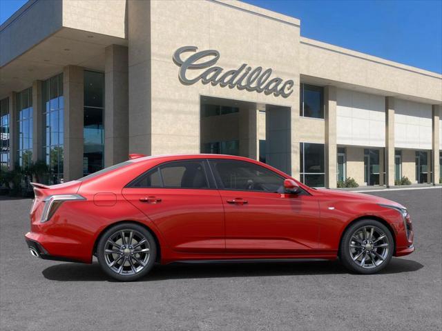 new 2025 Cadillac CT4 car, priced at $45,415