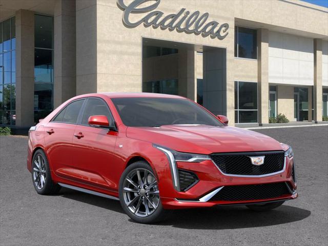 new 2025 Cadillac CT4 car, priced at $45,415