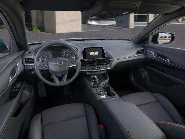 new 2025 Cadillac CT4-V car, priced at $51,665