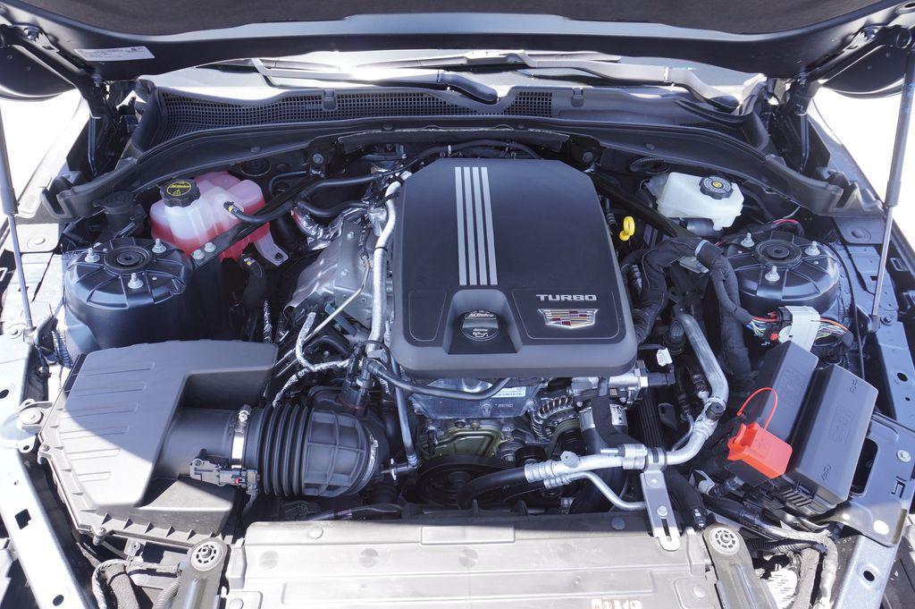 new 2025 Cadillac CT4 car, priced at $36,715