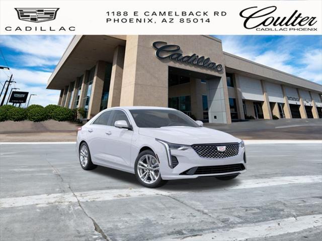 new 2025 Cadillac CT4 car, priced at $35,390