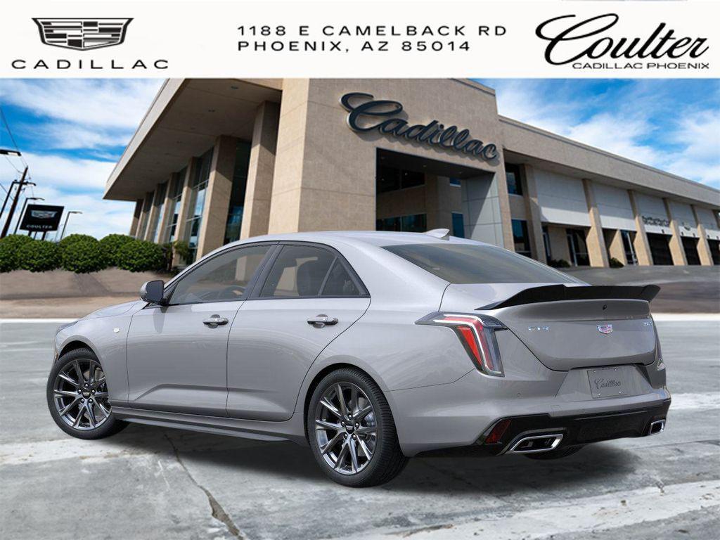 new 2026 Cadillac CT4 car, priced at $47,680