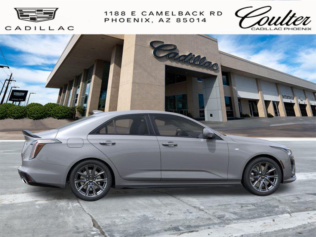 new 2026 Cadillac CT4 car, priced at $47,680