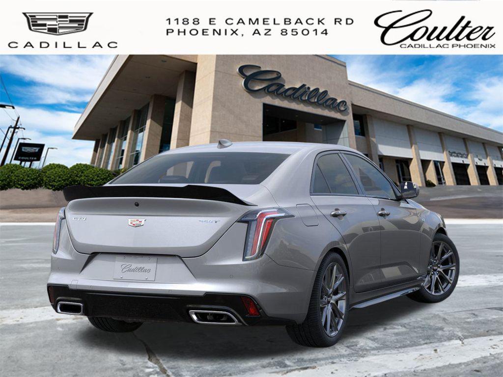 new 2026 Cadillac CT4 car, priced at $47,680