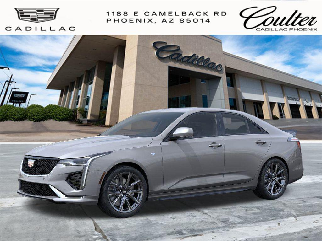 new 2026 Cadillac CT4 car, priced at $47,680