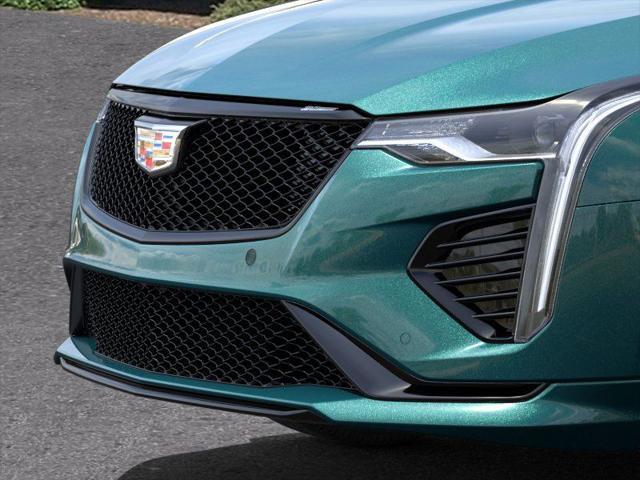 new 2025 Cadillac CT4-V car, priced at $49,365