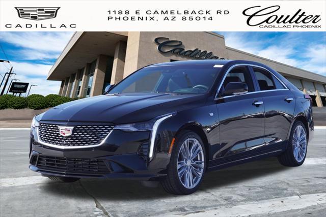 new 2025 Cadillac CT4 car, priced at $41,490