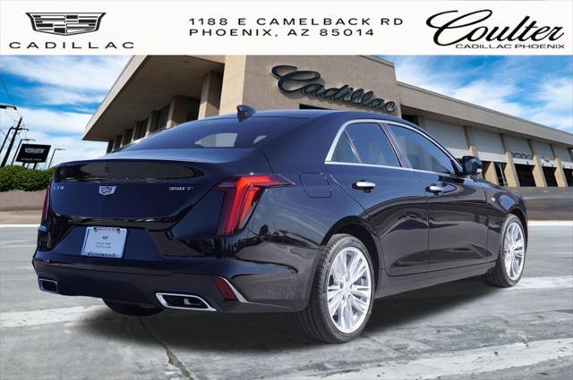 new 2025 Cadillac CT4 car, priced at $41,490