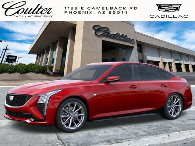 new 2025 Cadillac CT5 car, priced at $50,215