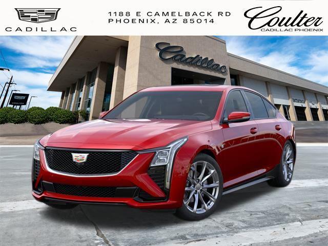 new 2025 Cadillac CT5 car, priced at $50,215