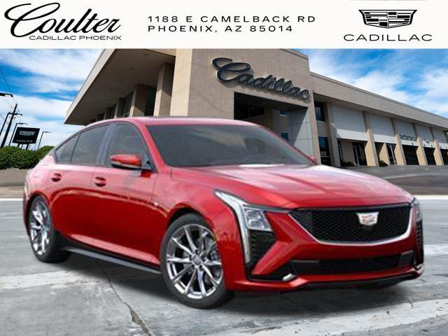 new 2025 Cadillac CT5 car, priced at $50,215