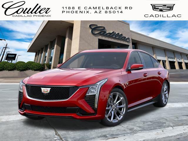 new 2025 Cadillac CT5 car, priced at $50,215