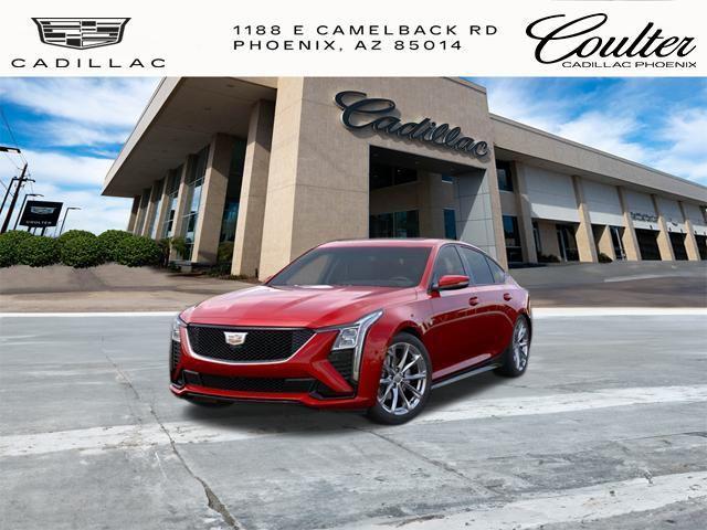 new 2025 Cadillac CT5 car, priced at $50,215