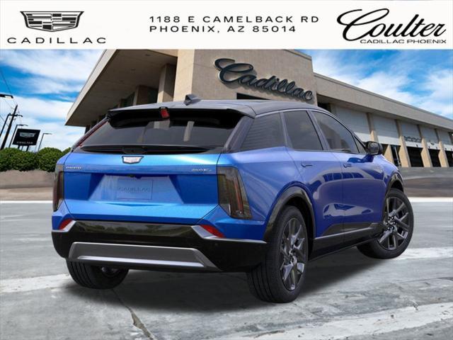 new 2025 Cadillac OPTIQ car, priced at $57,815
