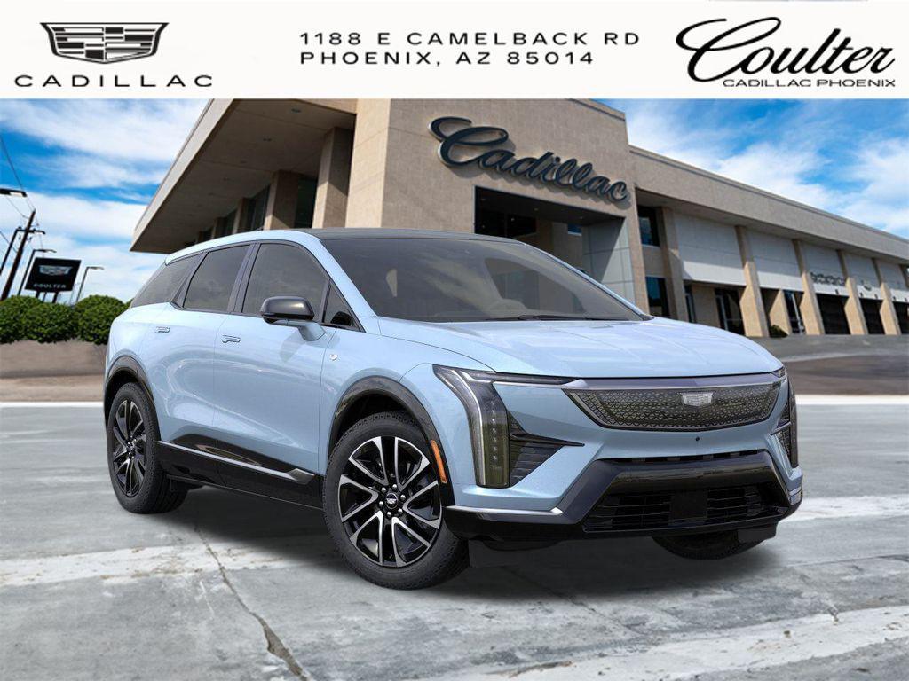 new 2025 Cadillac OPTIQ car, priced at $55,615