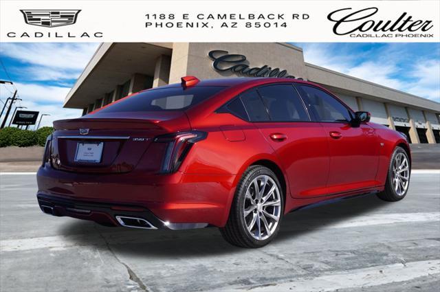 new 2025 Cadillac CT5 car, priced at $51,665