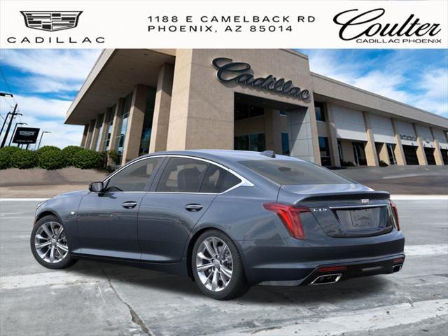 new 2025 Cadillac CT5 car, priced at $52,210