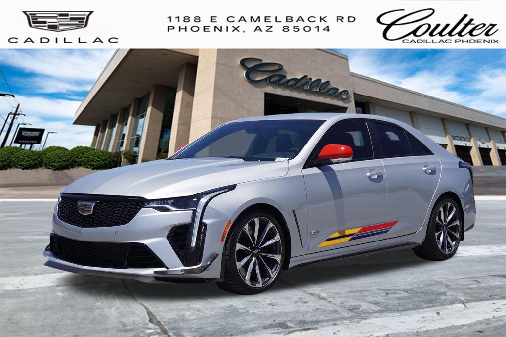 used 2024 Cadillac CT4-V car, priced at $69,563