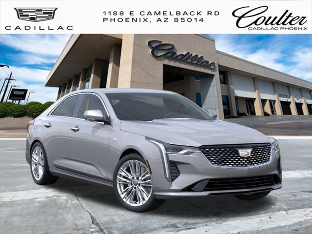 new 2025 Cadillac CT4 car, priced at $42,115