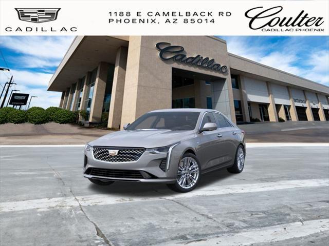 new 2025 Cadillac CT4 car, priced at $42,115